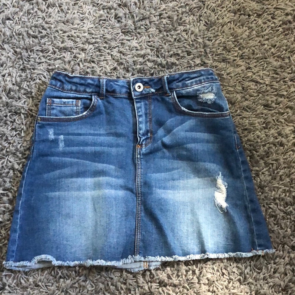 Girls Jean Skirt
